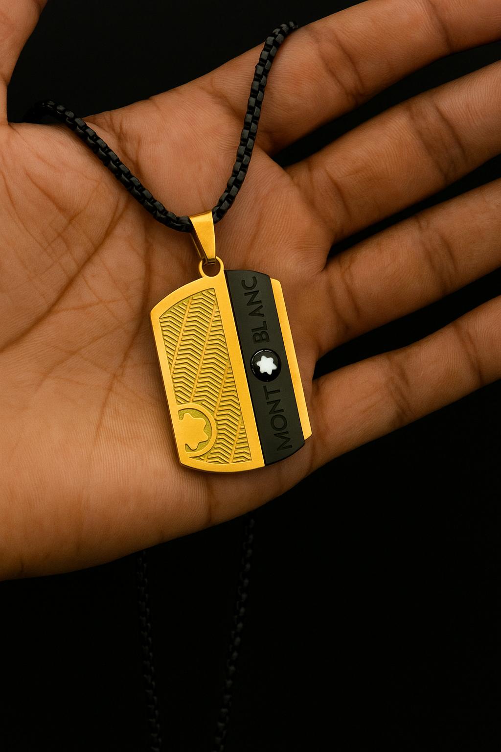 MONTBLANC Stainless Steel Pendant Chain/ Locket Chain