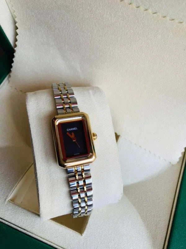 CHANEL TWO TONE BLACK DAIL