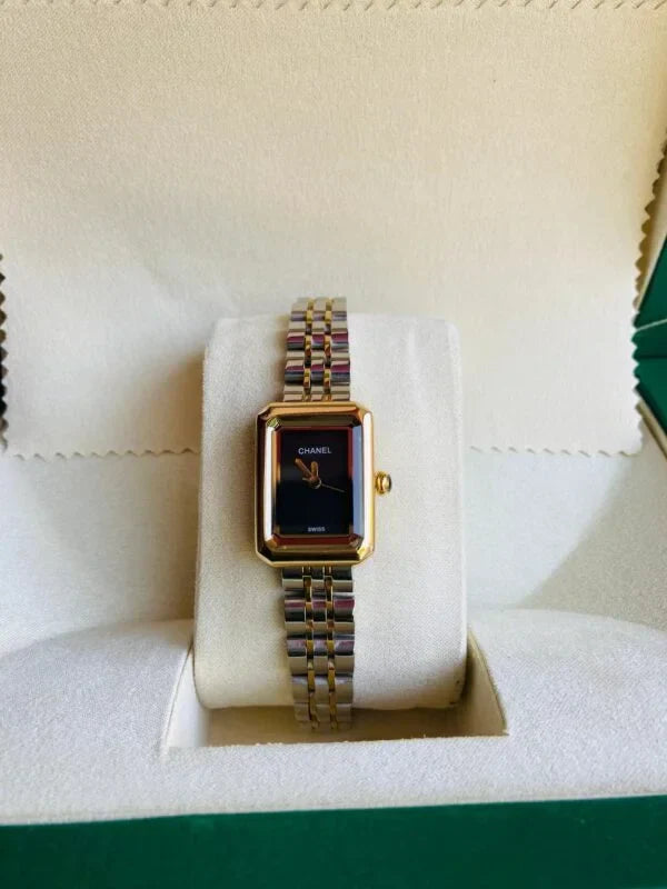 CHANEL TWO TONE BLACK DAIL