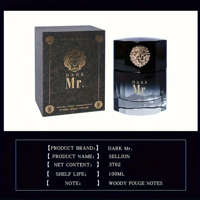 Mr. Dark Premium Long-Lasting Niche Fragrance for Men