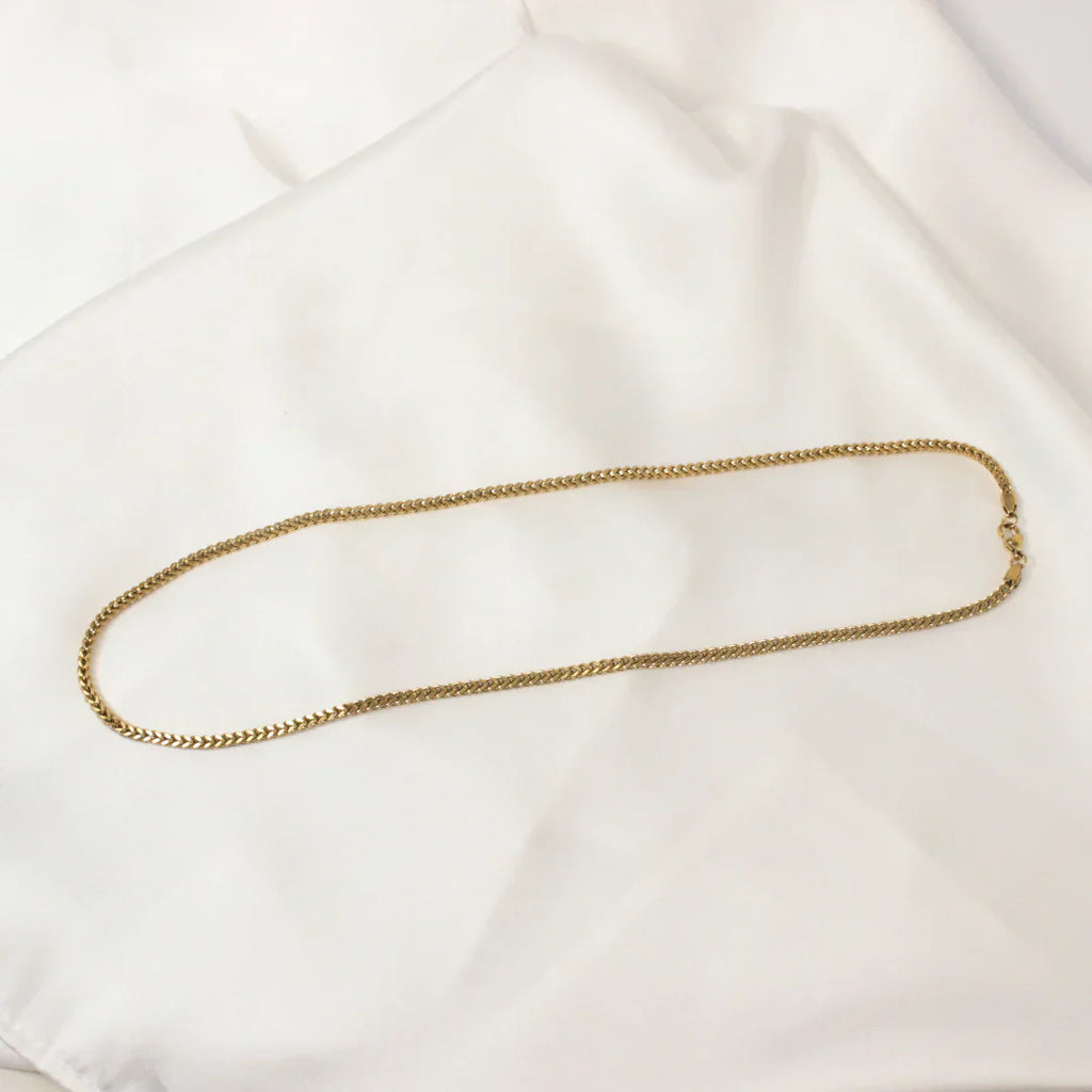 SQUAREWEAVE MEN’S GOLD CHAIN