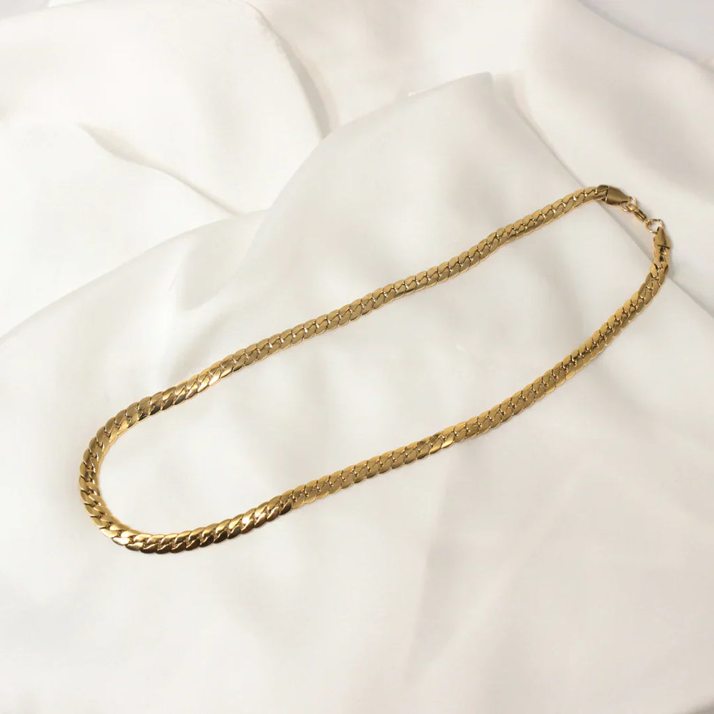 GRIDLOCK MEN’S GOLD CHAIN