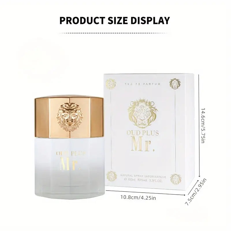 Mr. OUD PLUS Premium Long-Lasting Niche Fragrance for Men