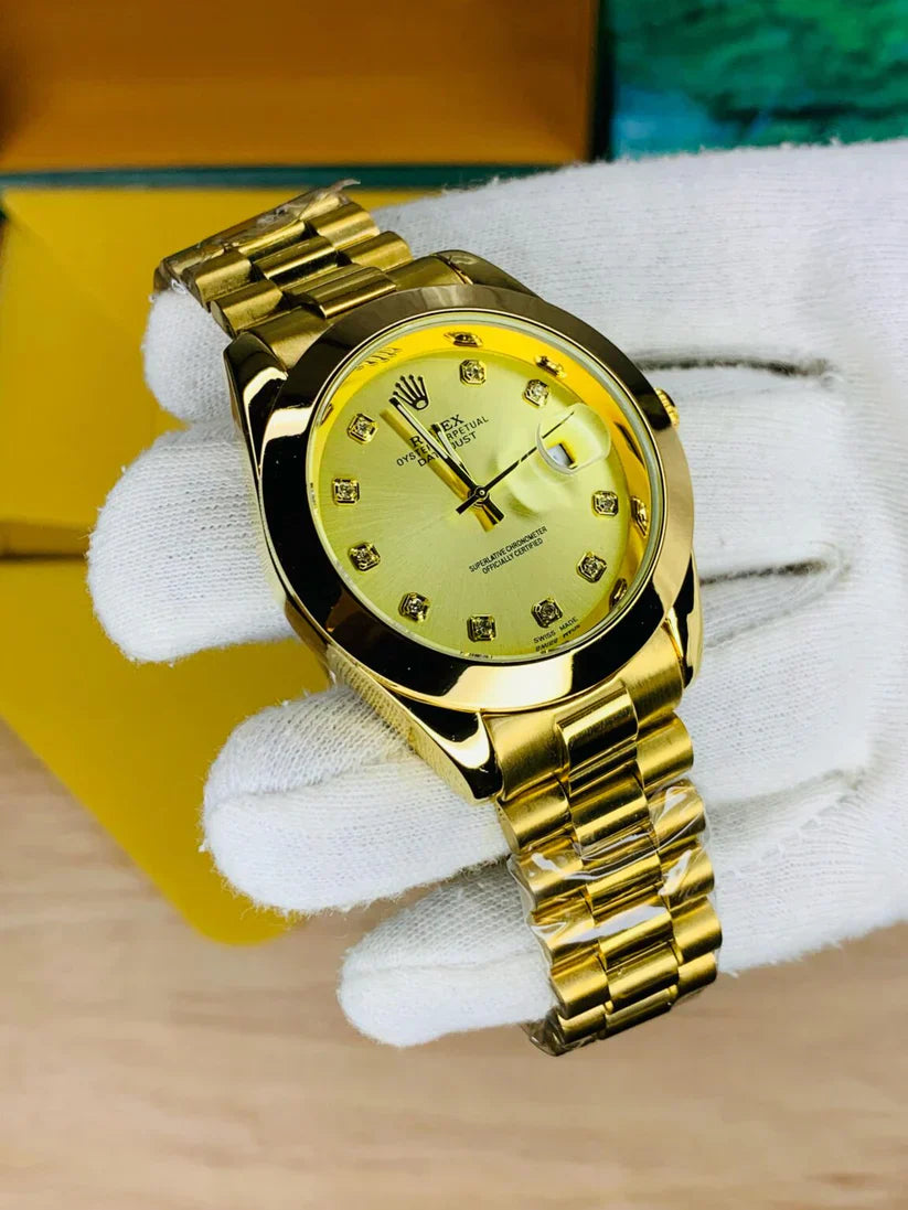 Rolex Premium Stone Model Gold