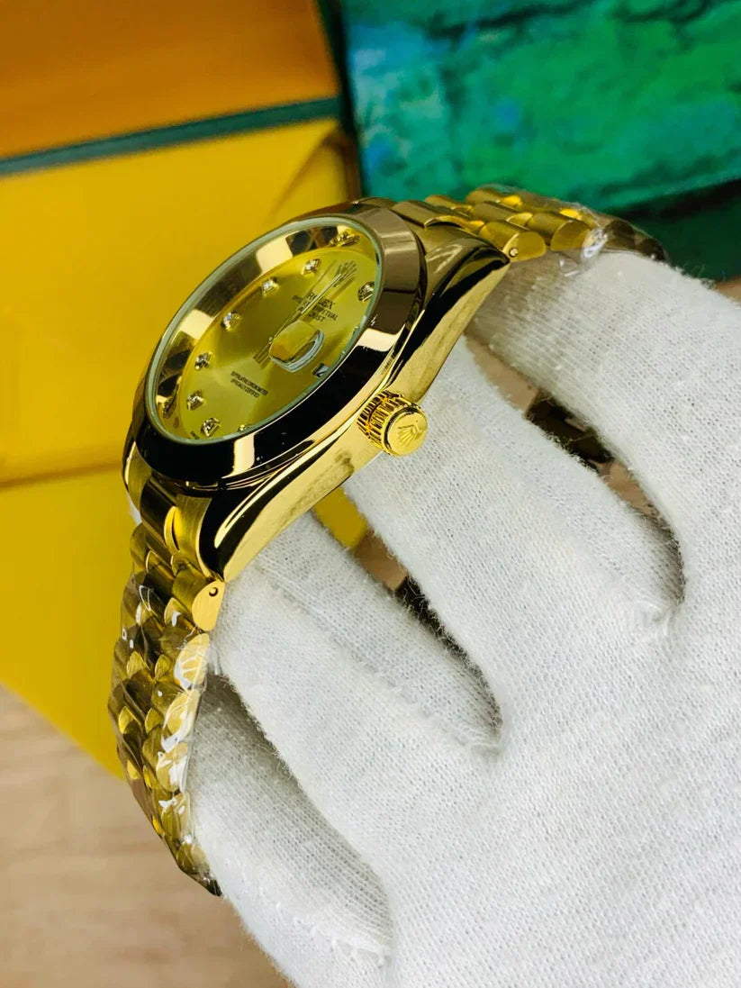 Rolex Premium Stone Model Gold