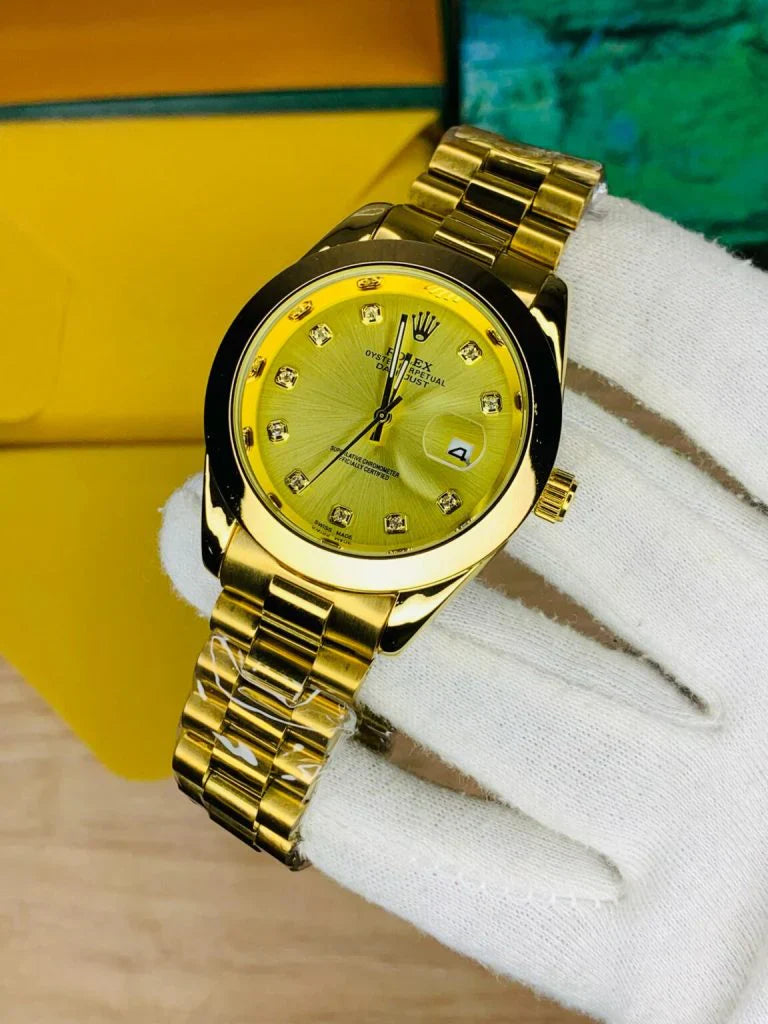 Rolex Premium Stone Model Gold