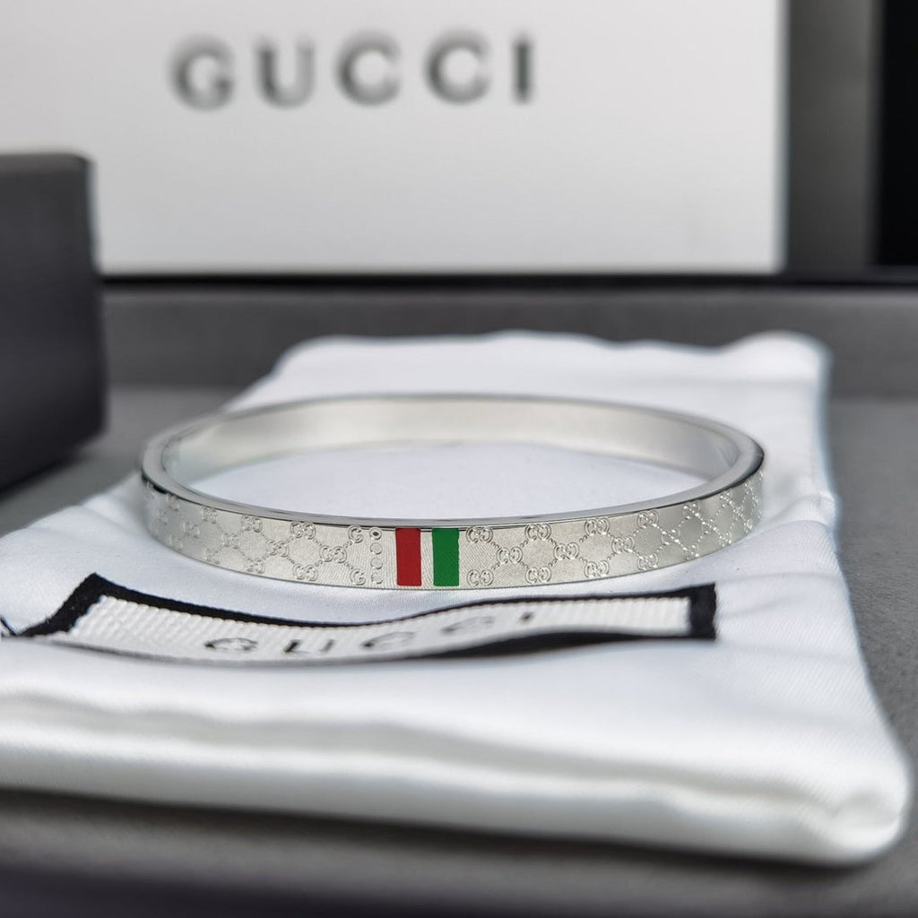 GUCCI BRACELET SILVER FOR MEN & WOMEN