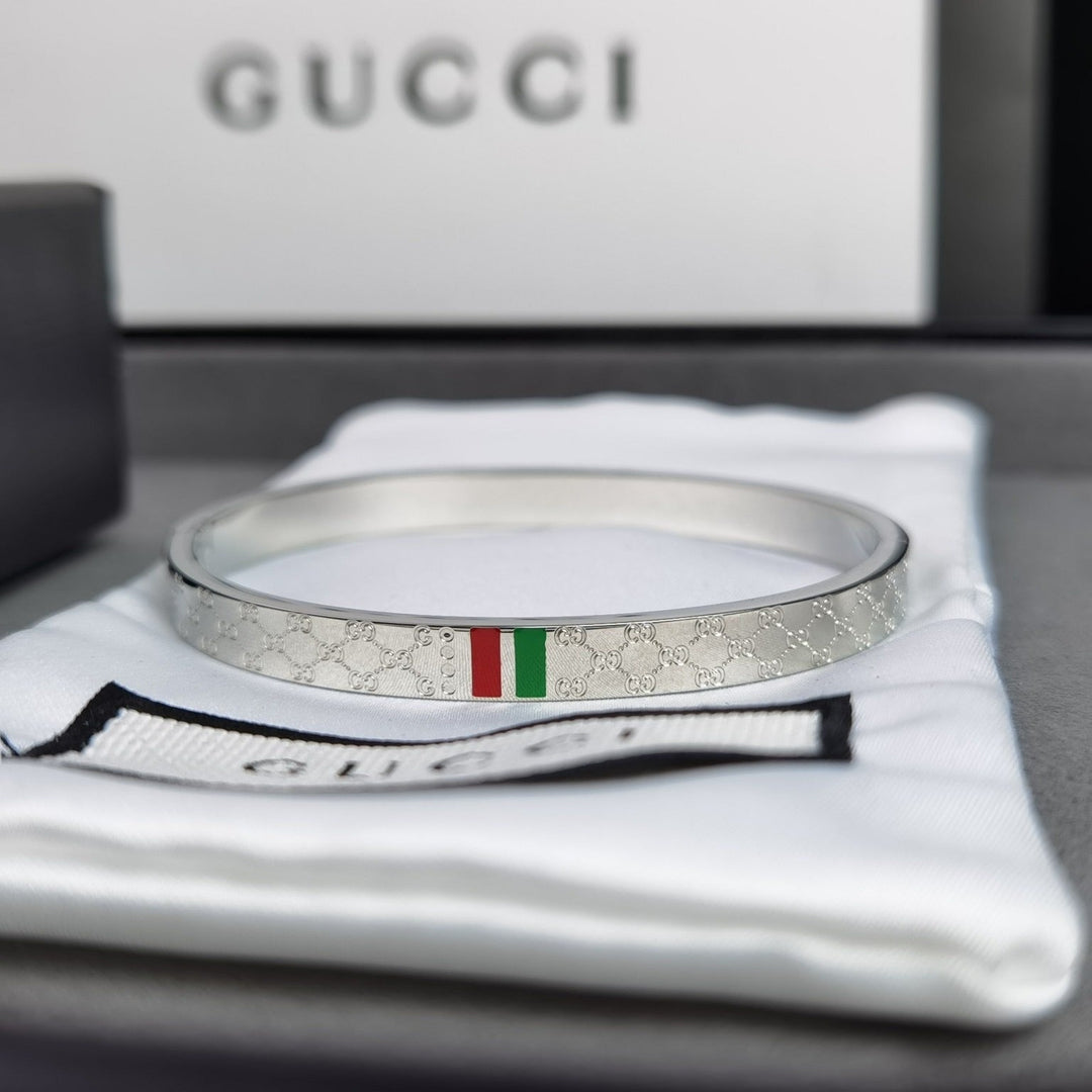 GUCCI BRACELET SILVER FOR MEN & WOMEN