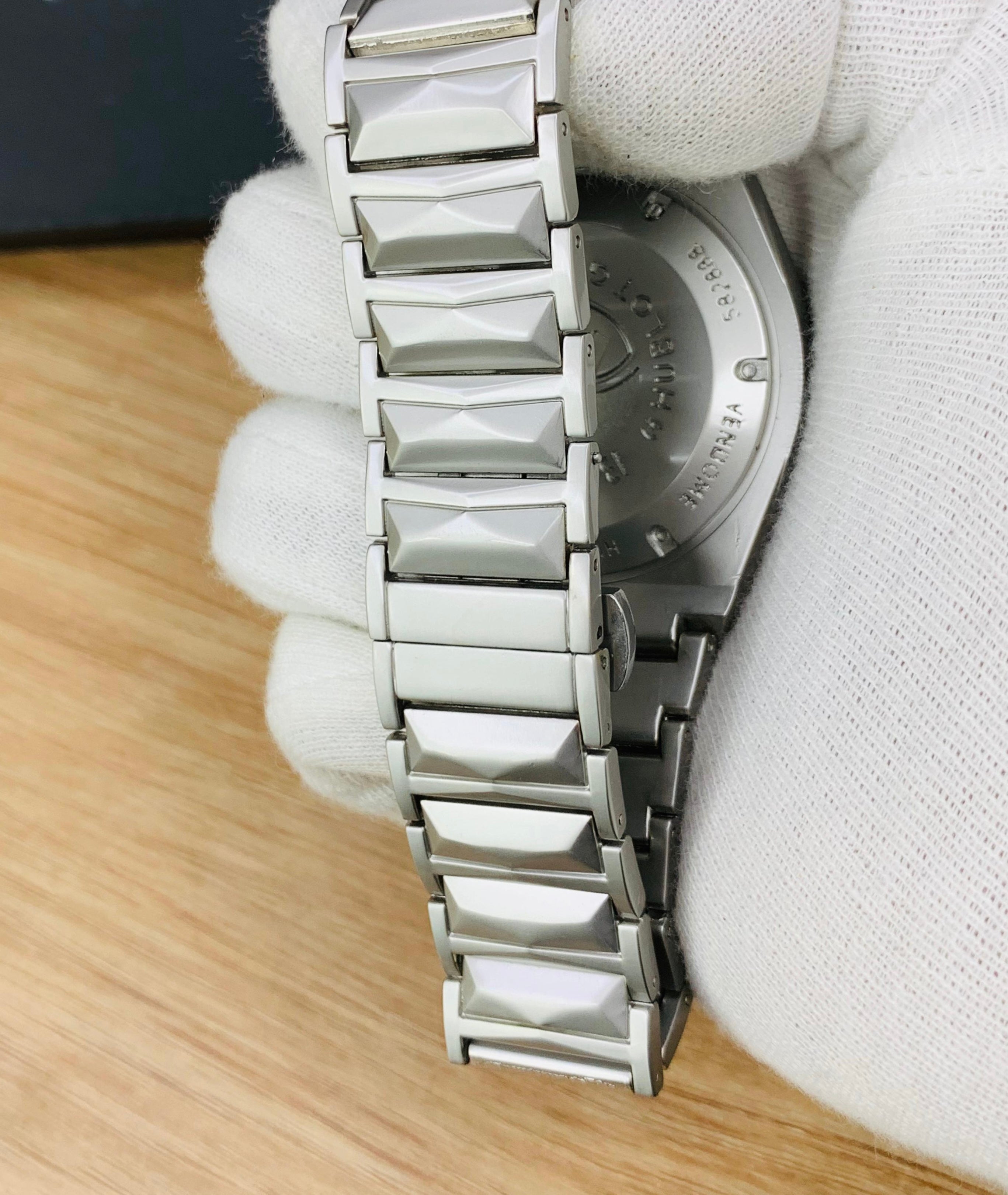 HUBLOT – Men's Watches STAINLESS STEEL DIAMOND CUT