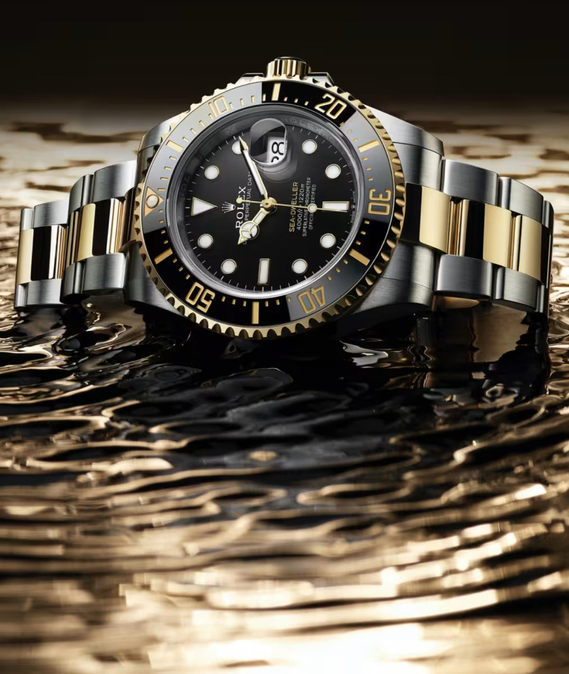 Rolex GMT Master II Bumblebee Two Tone Jubilee Steel Men's Watch