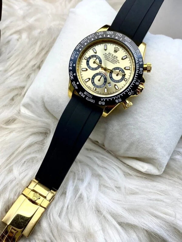 Rolex Daytona Strap Watch for Men's