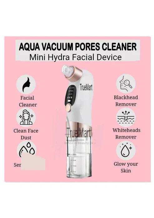 Aqua Vacuum Pore Cleaner | Mini Hydra Facial Device