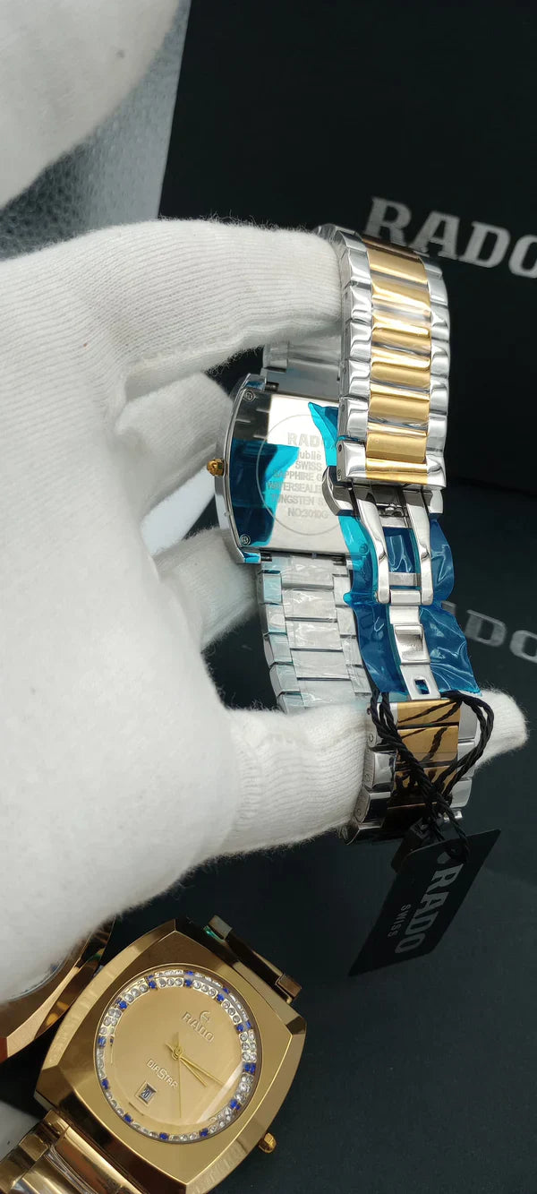 RADO Branded Men's Wrist Watch - Full Golden Latest Edition