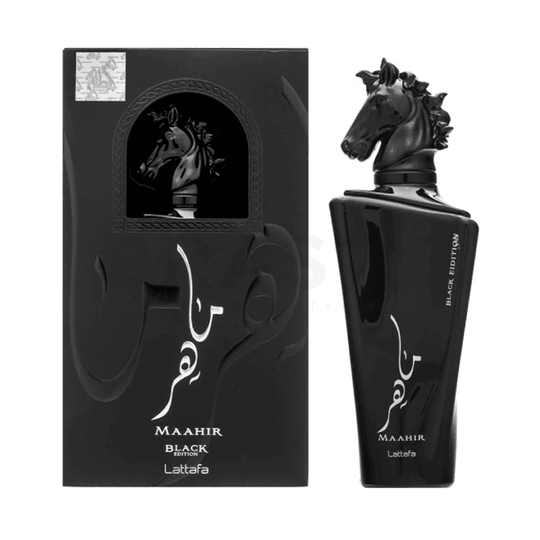 Maahir Black 100 ml EDP By Lattafa Perfumes For unisex