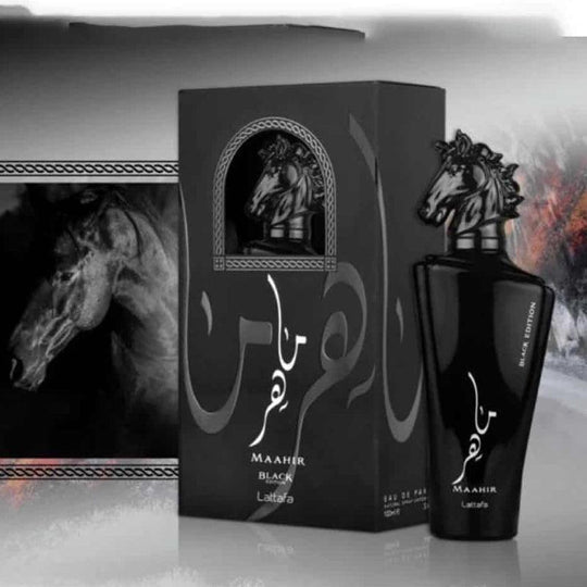 Maahir Black 100 ml EDP By Lattafa Perfumes For unisex