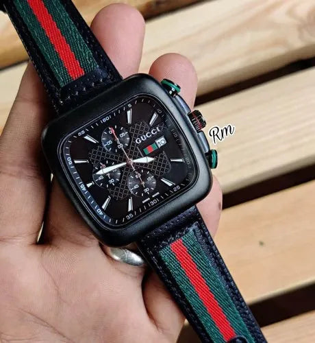 GUCCI Active Chronograph Sapphire Glass Watch