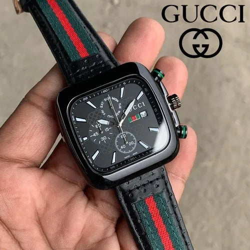 GUCCI Active Chronograph Sapphire Glass Watch